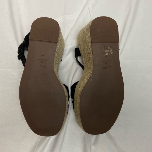 Schutz Blisse Nubuck Sandal - Picture 7 of 9